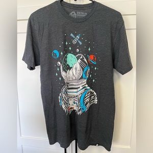 Into The AM Mens T-Shirt. Size Medium